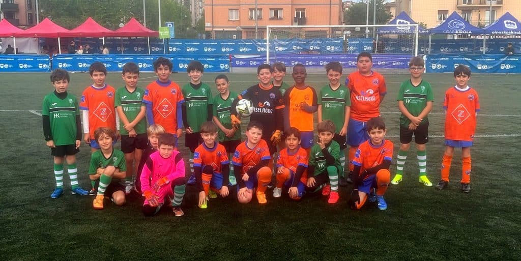 Torneo C.D. San Marcial Partido Benjamín 2016. CD San Marcial "A" vs Hondarribia