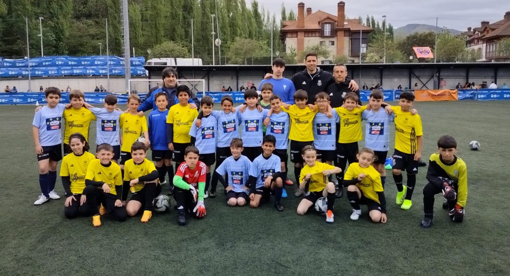 Torneo C.D. San Marcial Partido Benjamín 2015. CD Real Unión S.A.D. vs Mariño C.D.