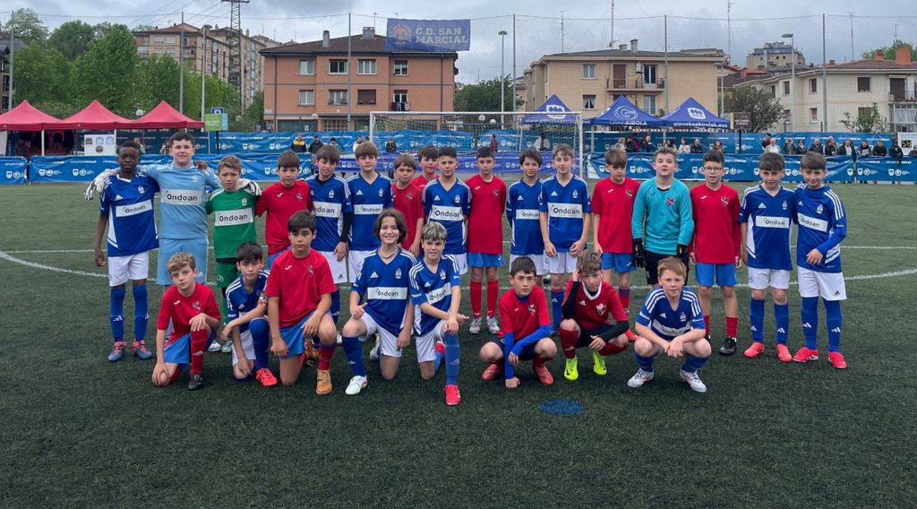 Torneo C.D. San Marcial Partido Benjamín 2014. Touring C.D. "A" vs Batasuna