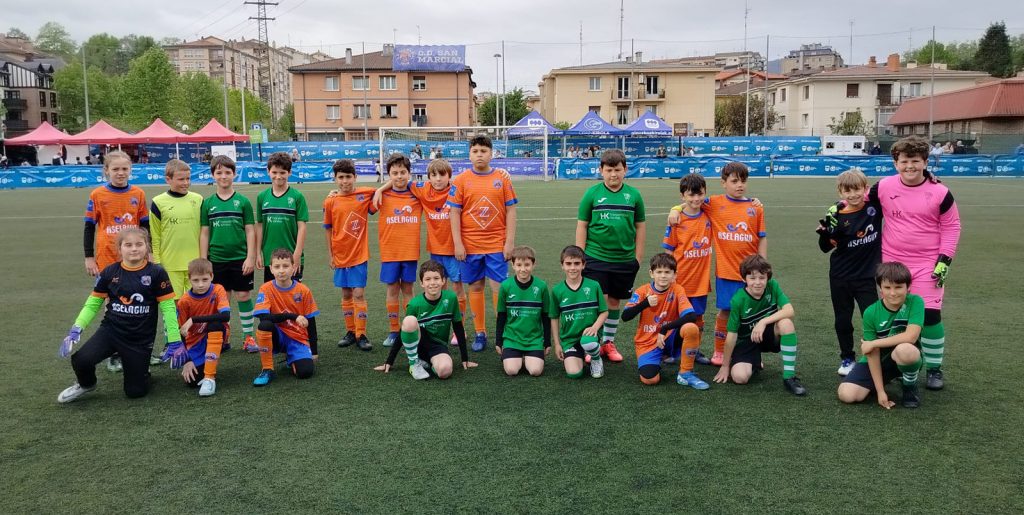 Torneo C.D. San Marcial Partido Benjamín 2015. C.D. San Marcial "B" vs Hondarribia F.E.