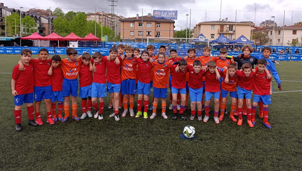 Torneo C.D. San Marcial Partido Benjamín 2014. C.D. San Marcial "A" vs Touring C.D. "B"