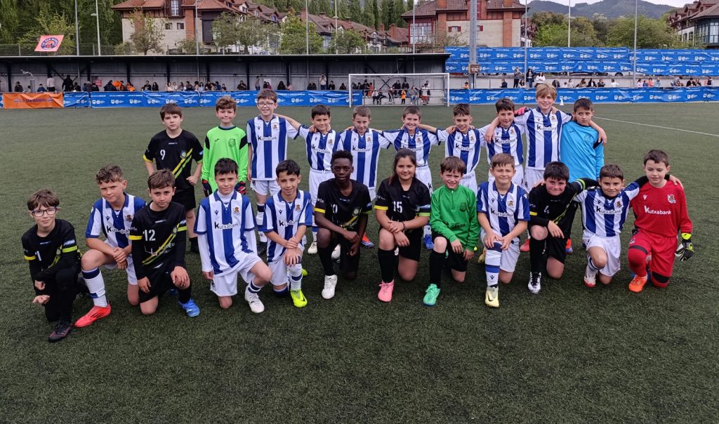 Torneo C.D. San Marcial Partido Benjamín 2015. Landetxa K.T.C.D. vs Real Sociedad S.A.D.