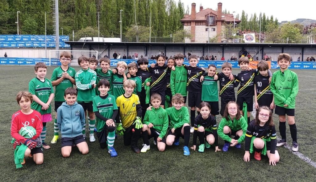 Torneo C.D. San Marcial Partido Benjamín 2016. Landetxa K.T.C.D. vs Hondarribia FE