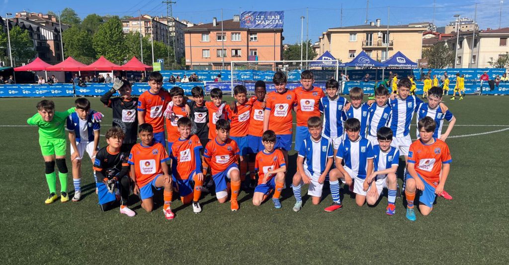 Torneo C.D. San Marcial Partido Benjamín 2013. C.D. San Marcial "B". vs Beasain K.E.