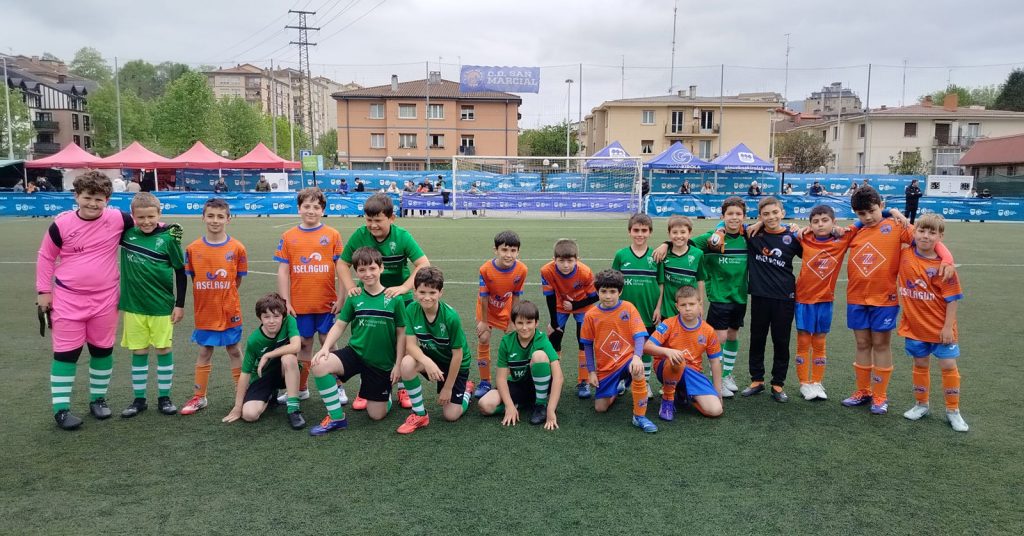 Torneo C.D. San Marcial Partido Benjamín 2015. C.D. San Marcial "A" vs Hondarribia F.E.