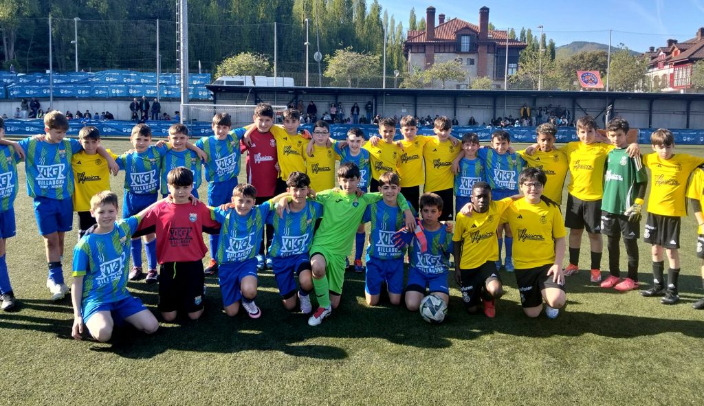 Torneo C.D. San Marcial Partido Benjamín 2013. Real Unión S.A.D. vs Billabona K.E.