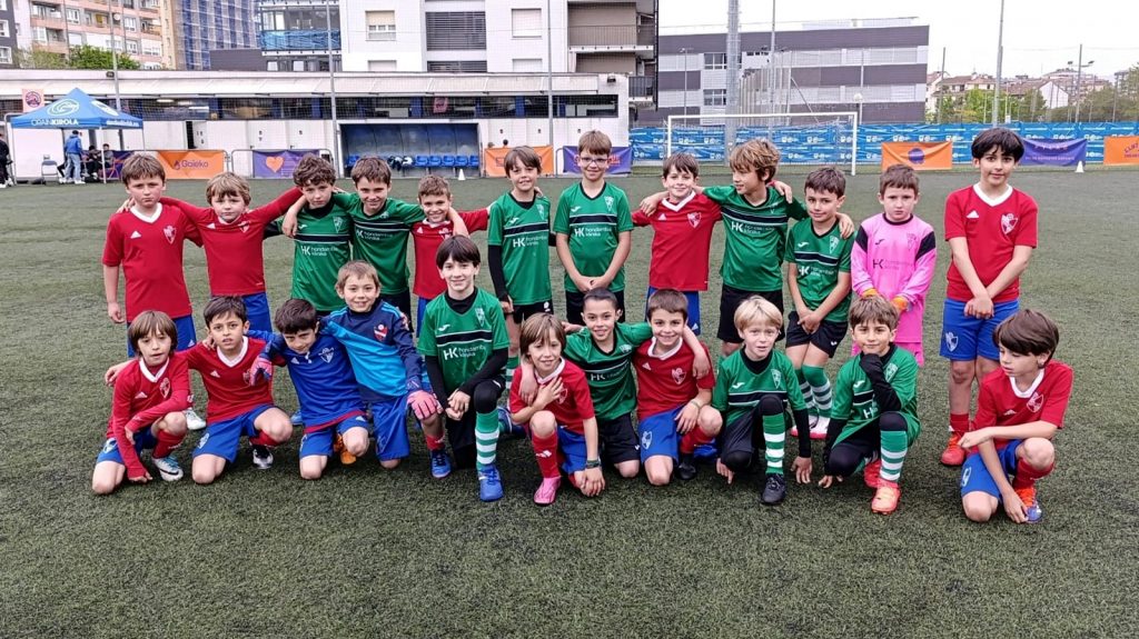 Torneo C.D. San Marcial Partido Benjamín 2016. Hondarribia F.E. vs Touring C.D. B