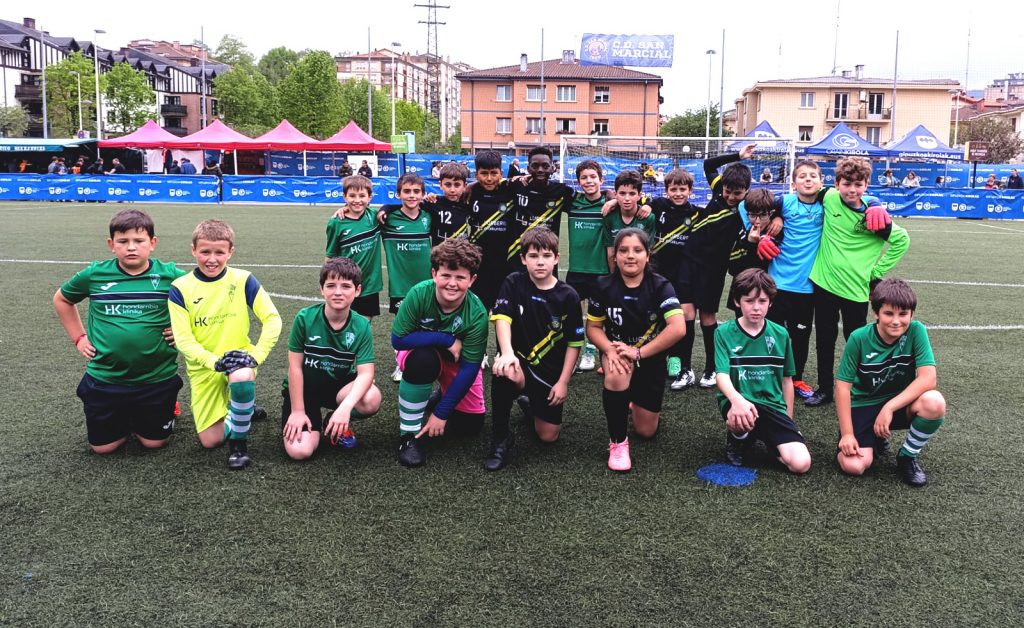 Torneo C.D. San Marcial Partido Benjamín 2015. Landetxa K.T.C.D. vs Hondarribia F.E.