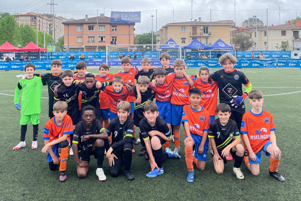 Torneo C.D. San Marcial Partido Benjamín 2014. C.D. San Marcial "A" vs Landetxa K.T.C.D.
