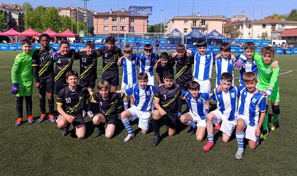 Torneo C.D. San Marcial Partido Benjamín 2013. Landetxa K.T.C.D. vs Beasain K.E.