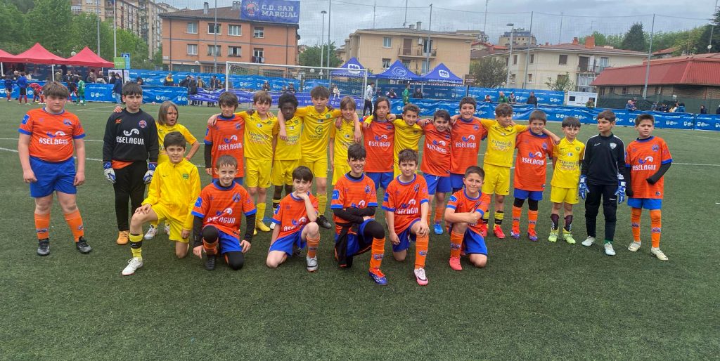 Torneo C.D. San Marcial Partido Benjamín 2014. C.D. San Marcial "C" vs Les Genêts d'Anglet