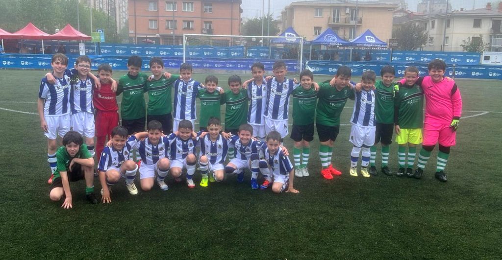 Torneo C.D. San Marcial Partido Benjamín 2015. Real Sociedad S.A.D. vs Hondarribia F.E.