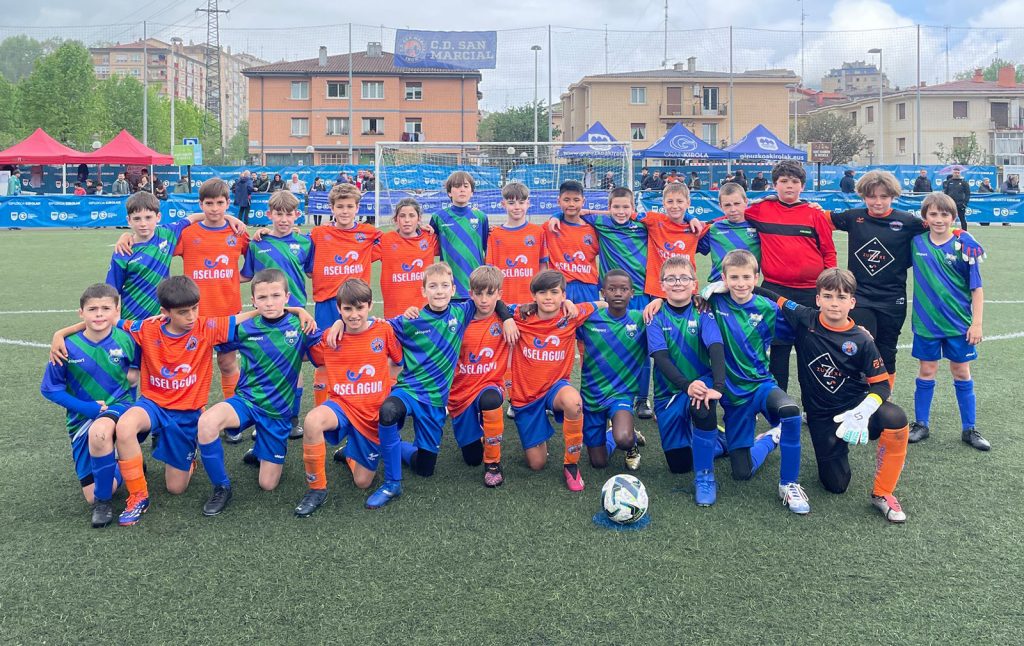 Torneo C.D. San Marcial Partido Benjamín 2014. C.D. San Marcial "A" vs Billabona K.E.