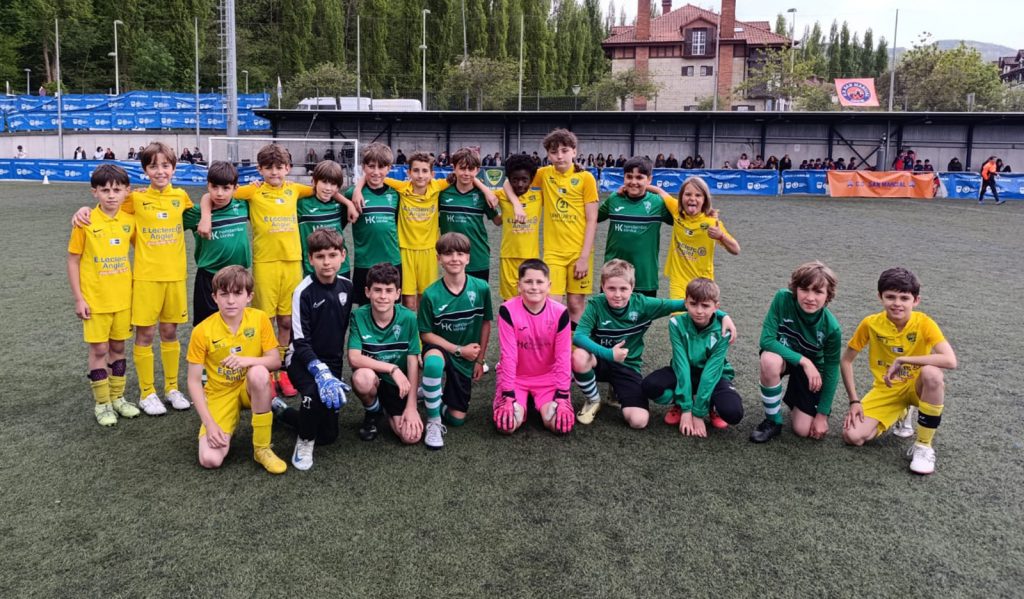 Torneo C.D. San Marcial Partido Benjamín 2014. Hondarribia F.E. vs Les Genêts d'Anglet