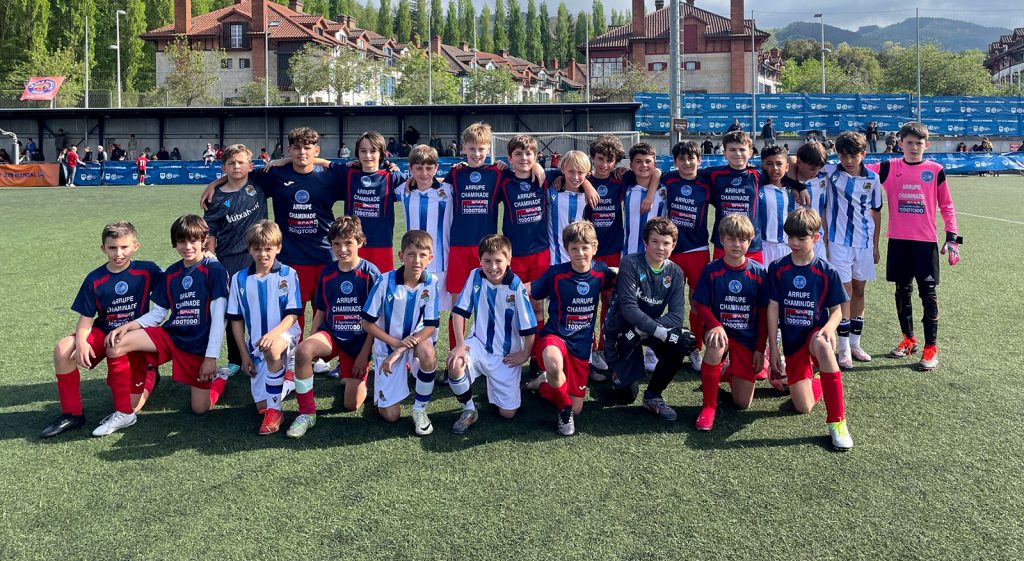 Torneo C.D. San Marcial Partido Benjamín 2014. Arrupe Chaminade C.D.D.F. vs Real Sociedad S.A.D.