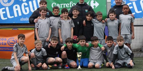 Torneo C.D. San Marcial 2025. Palmarés Benjamín 2015. Campeón: Billabona F.K.E.