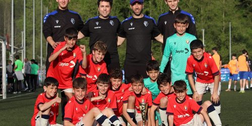Torneo C.D. San Marcial 2025. Palmarés Alevín 2014. Campeón: C.A. Osasuna​