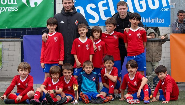 Torneo C.D. San Marcial 2025. Palmarés Benjamín 2016. Campeón: Touring C.D. "A".