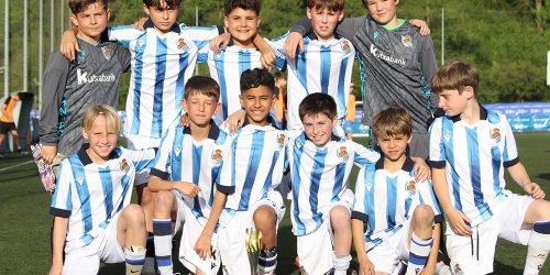 Torneo C.D. San Marcial 2025. Palmarés Alevín 2014. Subcampeón: Real Sociedad S.A.D.​
