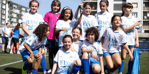 Torneo C.D. San Marcial 2026. Palmarés Benjamín Femenino. 3º Puesto: Añorga