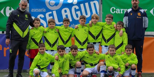 Torneo C.D. San Marcial 2025. Palmarés Benjamín 2015. 4º Puesto: Real Sociedad S.A.D.