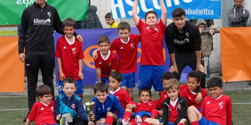 Torneo C.D. San Marcial 2025. Palmarés Benjamín 2016. 4º Puesto: Touring C.D. "B".